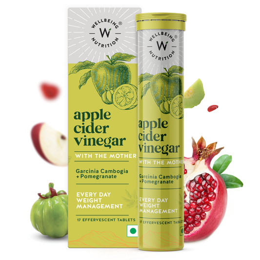 Wellbeing Nutrition Apple Cider Vinegar with Garcinia Cambogia and Pomegranate
