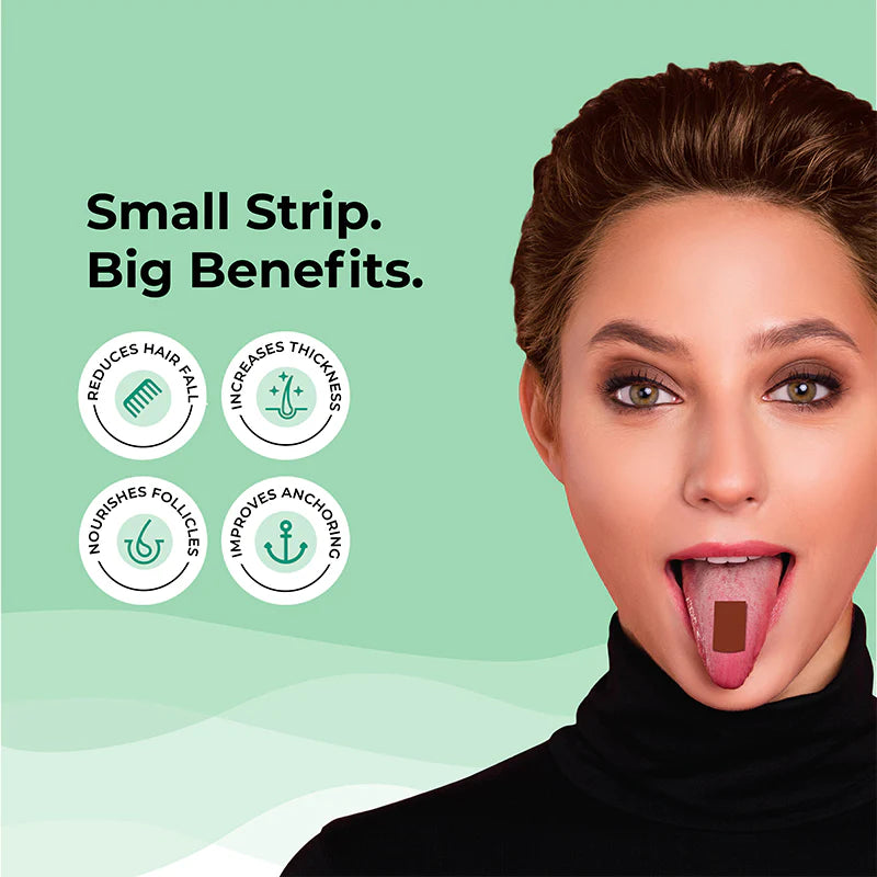 Hair Fall Control- Hair Fall Control Strips- Anti-Hair Loss Oral Strips- Plant-Based Hair Fall Supplement- Keranat Hair Fall Remedy- Hair Strength and Growth Strips- Vegan Hair Loss Treatment- Hair Fall Control with Keranat- Patented Complex for Hair Loss- Tropical Strawberry Hair Strips- Clinically Proven Hair Fall Remedy- Easy-to-Use Hair Care Strips- Reduces Hair Fall Naturally- Improves Hair Anchoring- Nourishes Hair Follicles- Strengthens and Thickens Hair- Healthy Scalp Treatment- 100% Plant-Based Hai